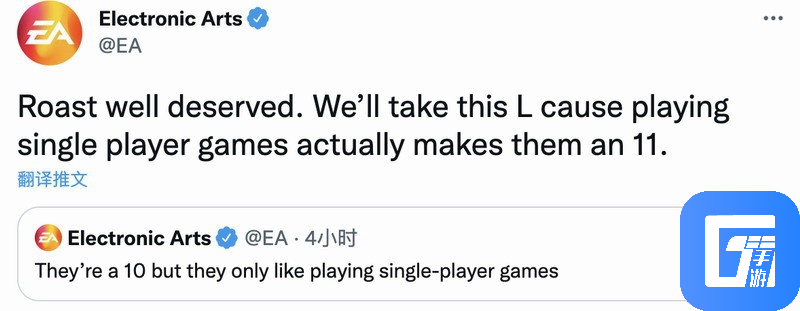 EA官方营销翻车：嘲讽只玩单机游戏的玩家