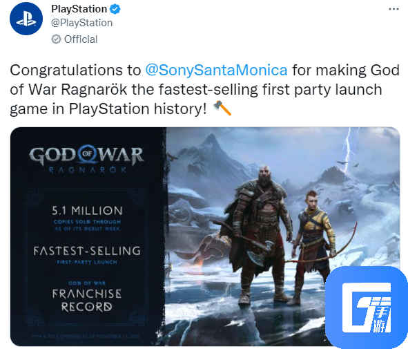 《战神：诸神黄昏》成PS史上销售最快第一方游戏