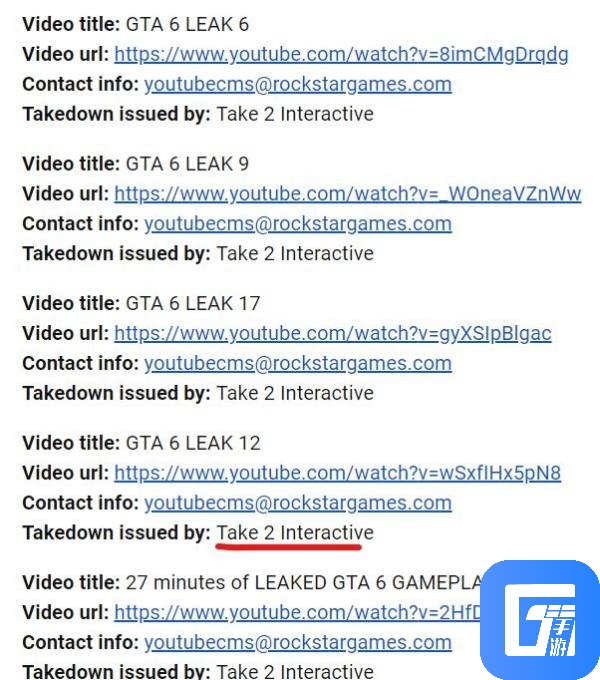 《GTA6》泄露源自R星多伦多 T2开始删泄露视频