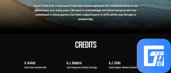 R星官网更新致谢名单 或准备正式公开《GTA6》？